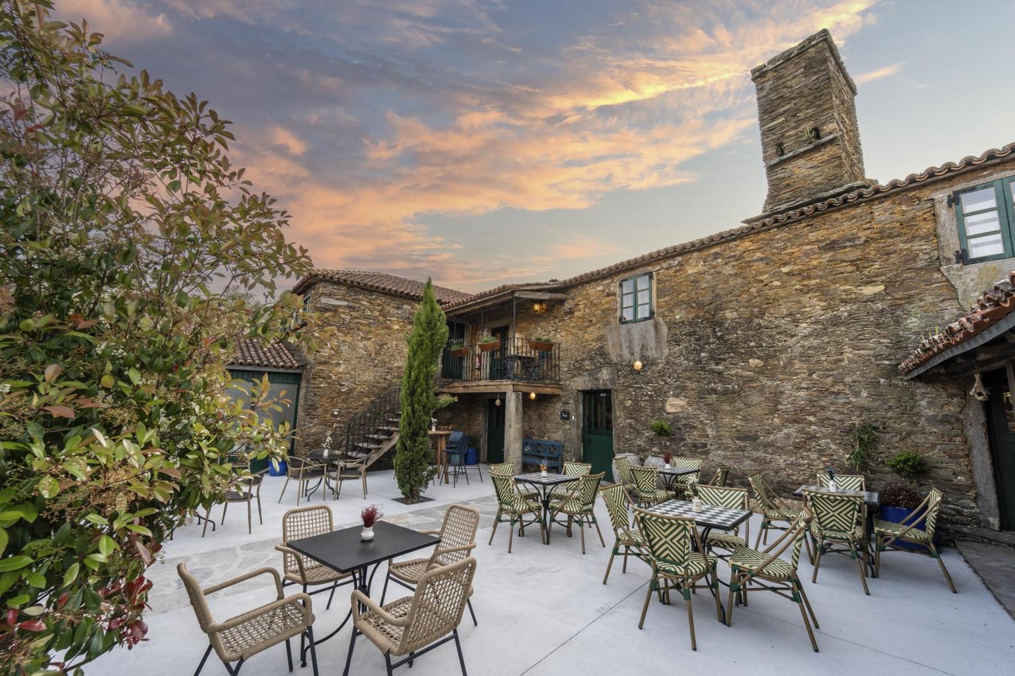 Gasthaus Casa Rural Pineiro, De Vila Sen Vento O Pedrouzo Exterior foto